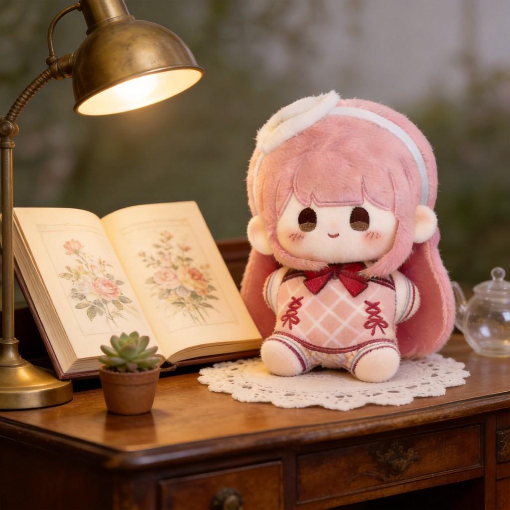 Shining Nikki Plush Doll With High Quality Feather Cotton For Birthday Gift Collectors