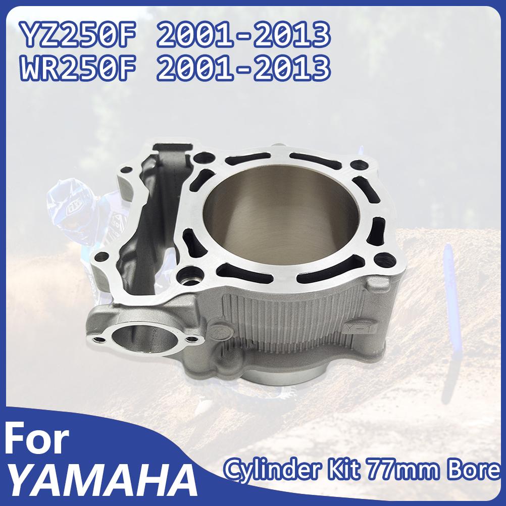 For YAMAHA YZ250F 2001-2013 Motorcycle Air Cylinder Block Aluminum Alloy Engine Cylinder Off-road Bikes Engine Accessories Parts