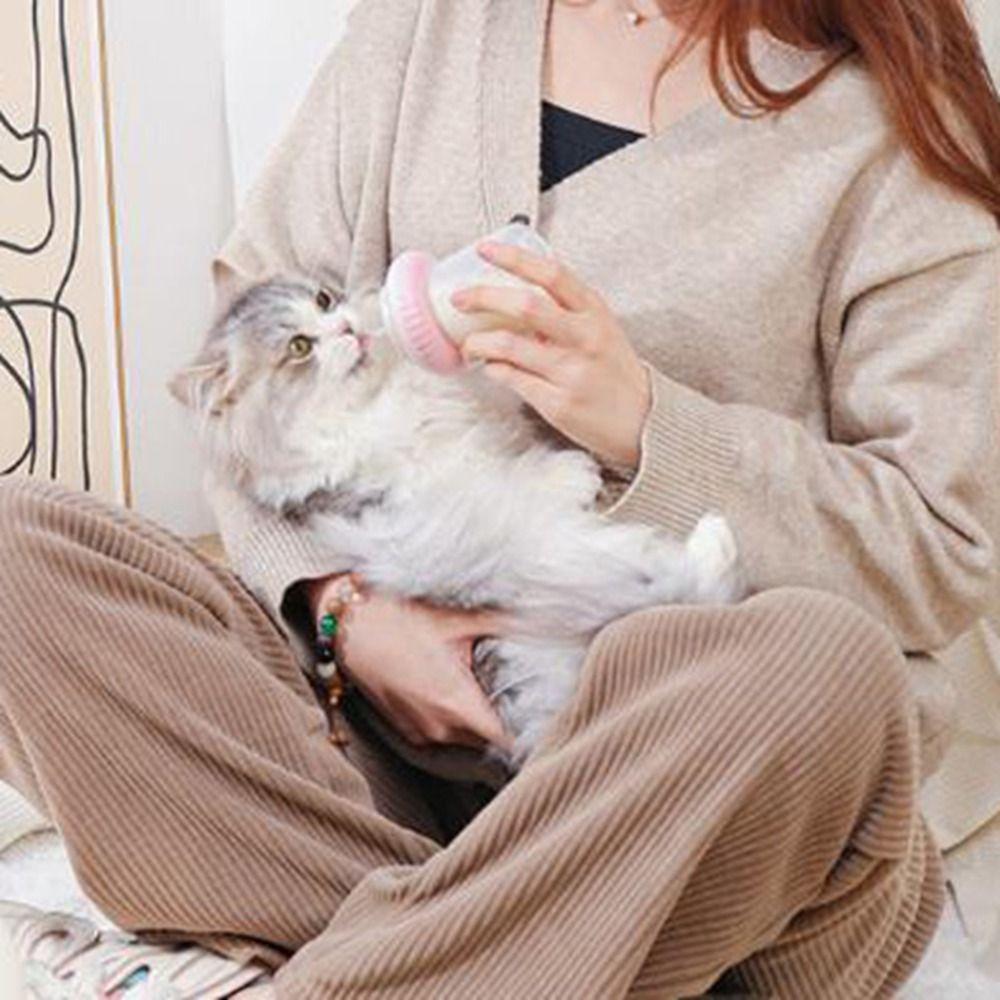 Precise Feeding Puppy Nursing Feeder Silicone Nipple Small Animals Feeder  Pet Nursing