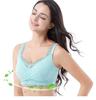 Lace Wire-Free Breathable Breast Cover Bra with Insertable Pads - Style 8801