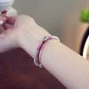 Neues, robustes Armband im nationalen Stil, schlicht und luxuriös, mit Geldschein- und Geldschein-Motiv, rot