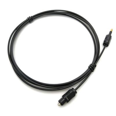 Câble audio numérique optique SPDIF Toslink mâle vers mini-fiche mâle 3,5 mm (1,96 pi)