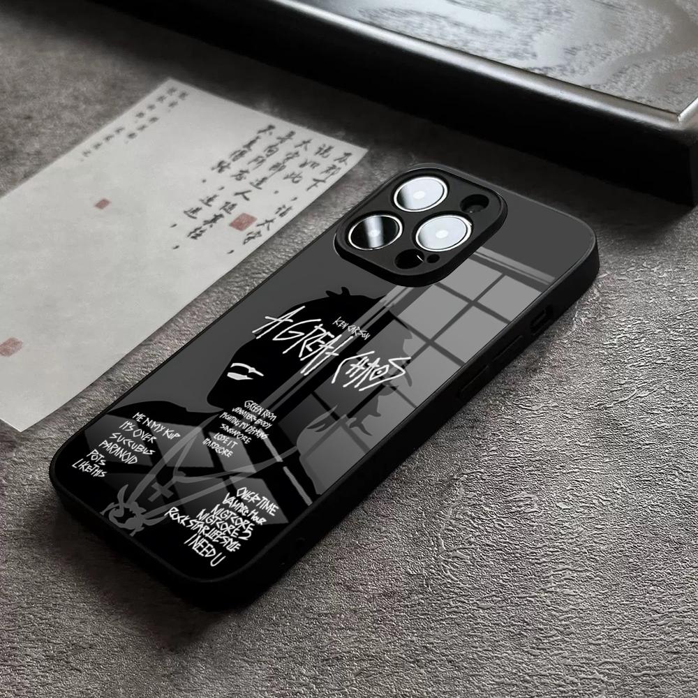 

Ken Carson A Great Chaos Phone Case For IPhone 17 16 Pro Max 15 Plus 14 Pro 12 11 13 Mini X XR XS Max SE Glass Cover iPhone16Pro