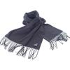 Prada 2FS047_2COP_F0008 Scarf Navy Silk/cashmere Mens