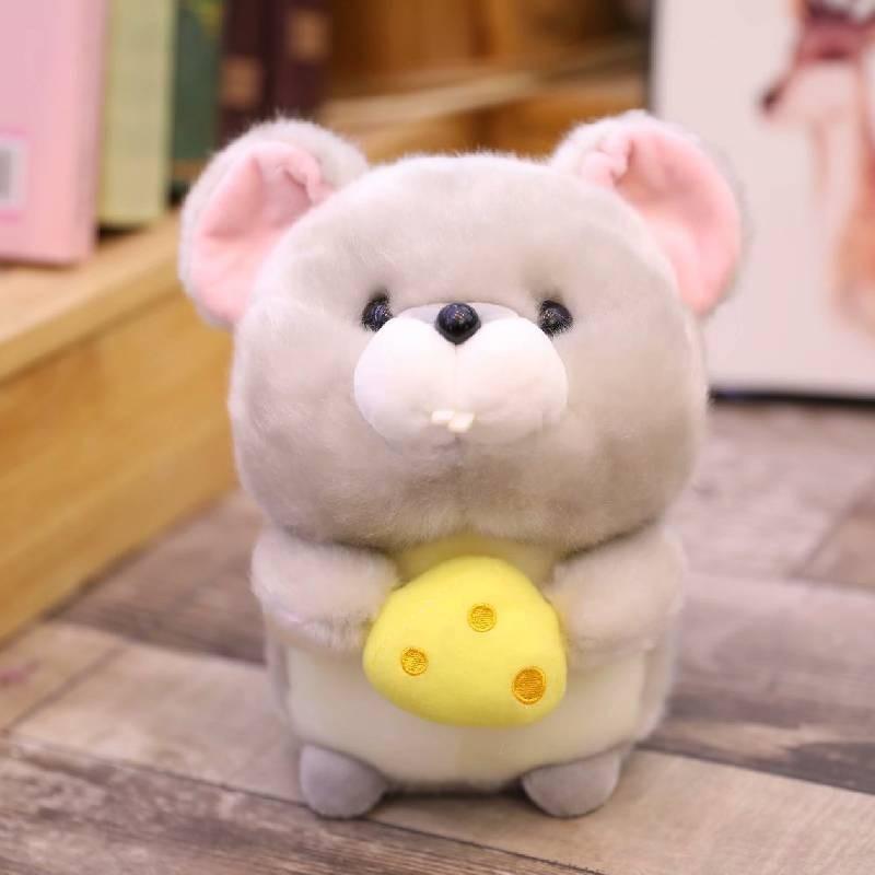 Cat Hamster Mouse Panda Plush Toy Animal Stuffed Doll Bedroom Gift Decoration