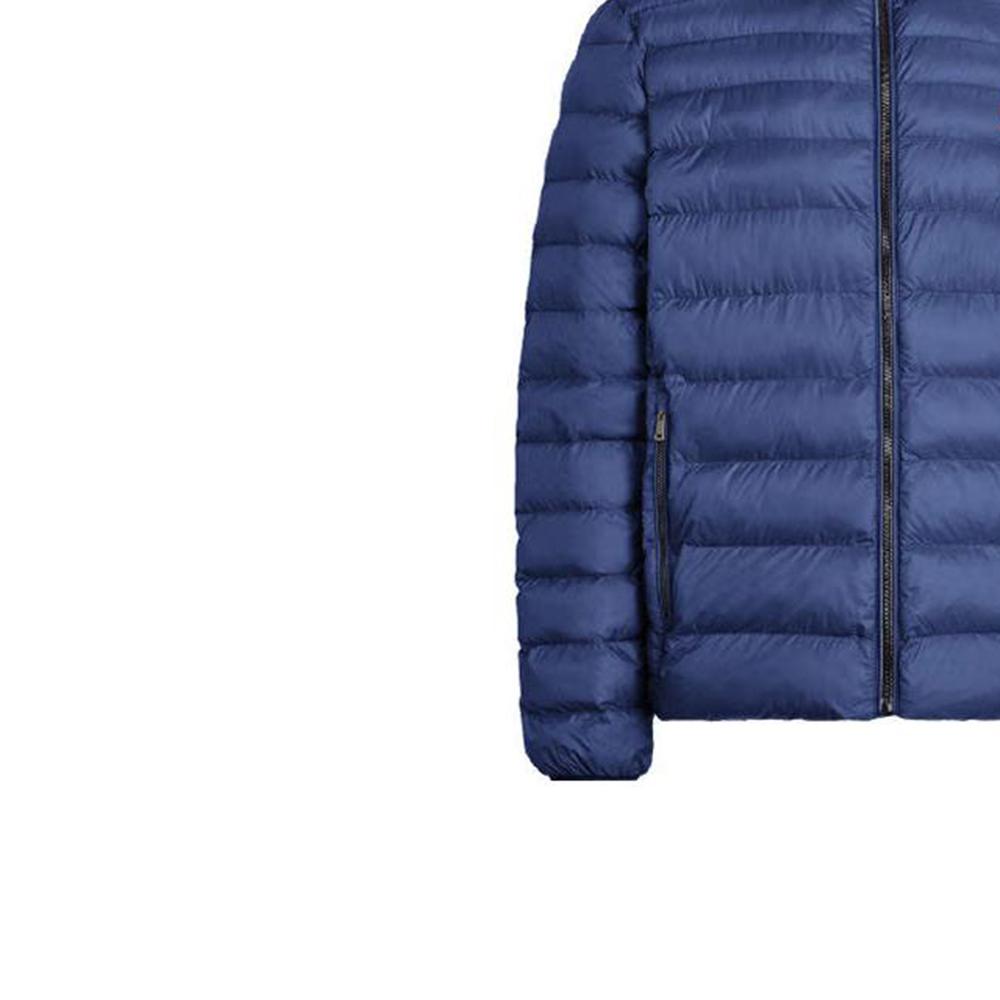 Polo Ralph Lauren Ss23 Solid Color Logo Embroidered Long Sleeve Hooded Down Jacket Men Jacket Blue 710829156-012
