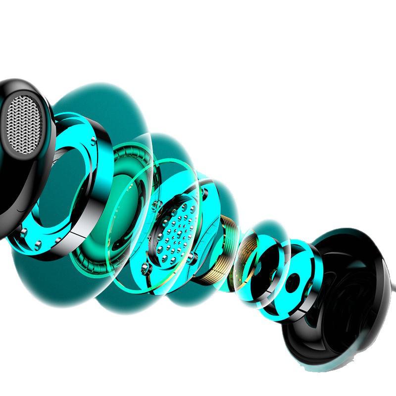 Neckband Wireless Sports Earphones with Digital Display and Large Capacity