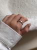 Melliv Sand Triple Harmony Ring_Mvr16