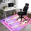 1PC Custom Name Sisters White" Theme Floor Mat Ideal for Living Room, Game Rooms, Office, Bedroom,Floor Mat Playful Design