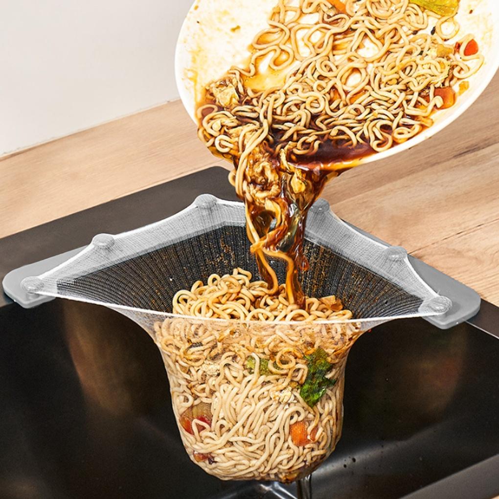 Corner Holder Sink Strainer 100p Set Sink Strainer