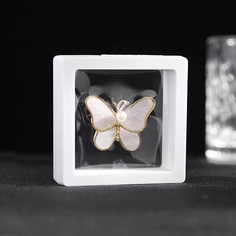 Korean Pearl Butterfly Brooch: Elegant Alloy Pin for Chic DIY Clothing Accessories