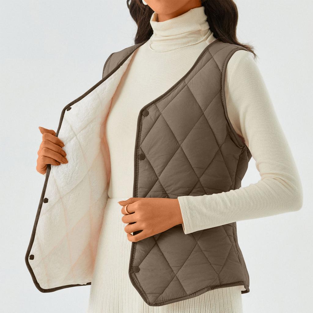 Women's Fashion Light Jacket Stand Collar Multicolor Zipper Button Coat
