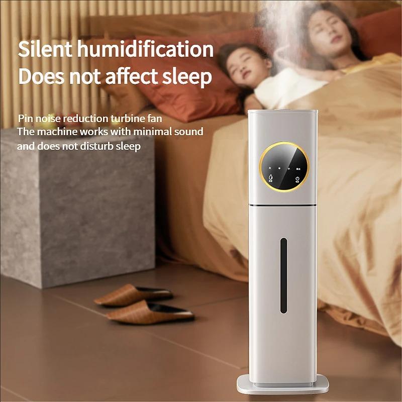 8L Ultra Quiet Cool Mist Humidifier with LED Display and Smart APP Control for Large Room Home Office