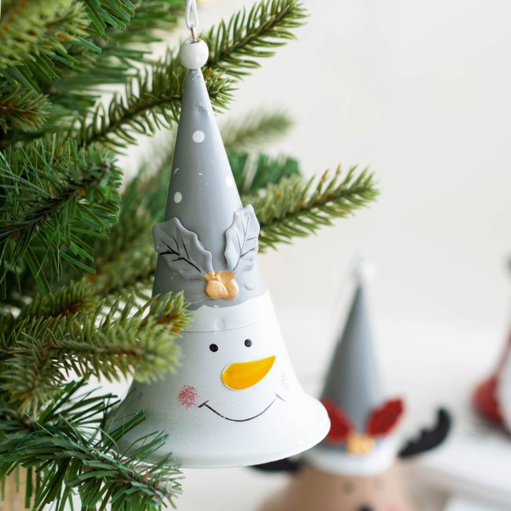 Iron Door Hanging Ornament Snowman/Deer Painted Window Pendant  Grocery Store