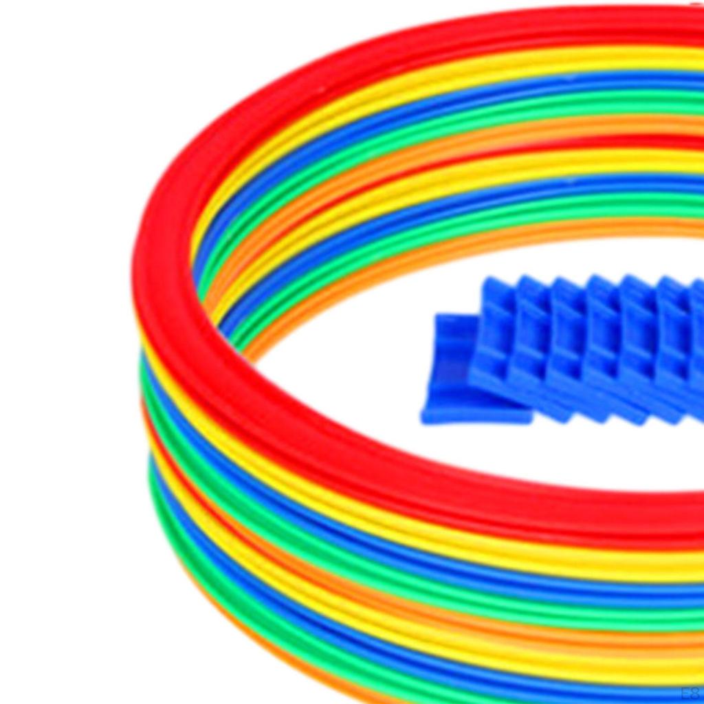 Hopscotch Rings Game for Kids Ages 3+ Jumping Activity