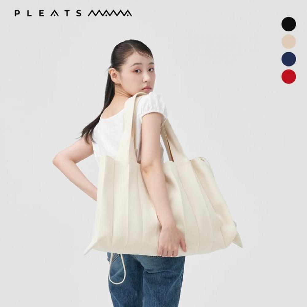 

Pleatsmama Big Shoulder Bag 4 Colors Red