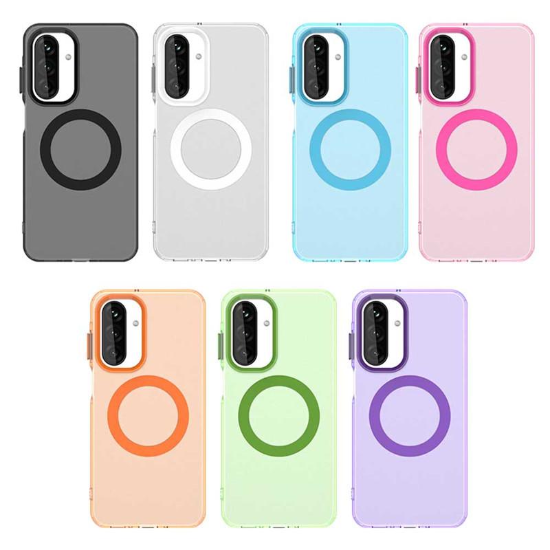 For Samsung Galaxy A17 Case Samsung A17 Cover Magnetic Matte Durable Bumper Shield Protective Phone Cases For Samsung A17 Funda