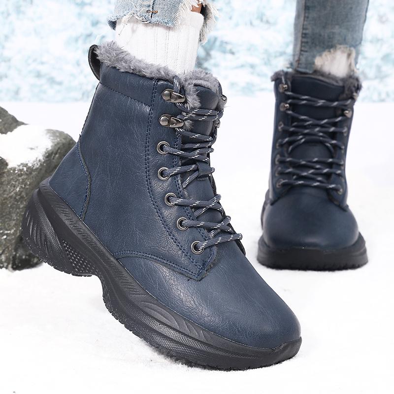 Women'S Winter Shoes Designer Luxury Shoe Thick Soled Snow Boots Black Ankle Boots Men'S Hiking Boots Elegant Men'S Shoes