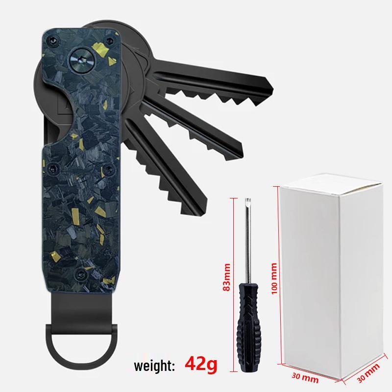 Schlüsselanhänger und Schlüsselorganizer aus Aluminiumlegierung: Das perfekte internationale Geschenk