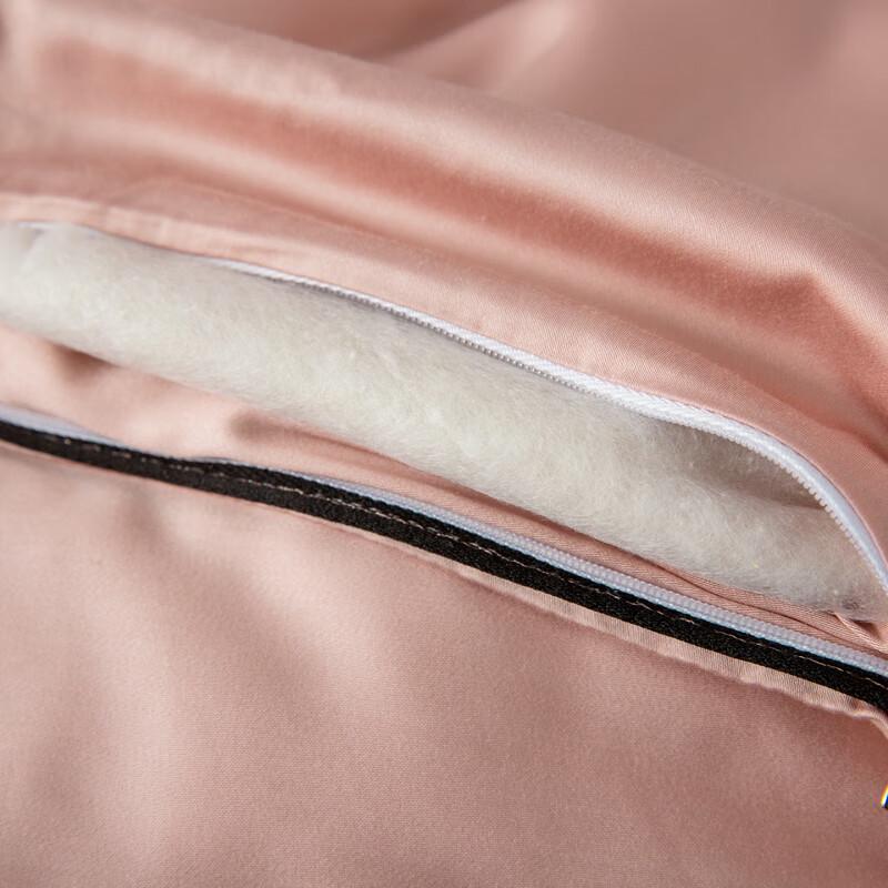 Aosmeng Tencel Mischung Bestickte Sommerdecke mit Seidenfüllung