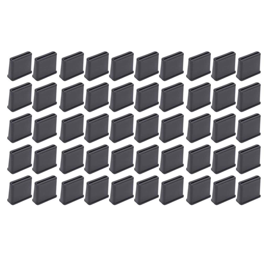 50PCS Folding Drip Tape Row Ends Plastic Drip Tape End Closure Connectors for 5 8 Inch Drip Tape Irrigation System