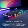 ROCCAT Gaming Keyboard Vulcan II Max JP Japanese Layout Wired Black/Black Optical Linear Quiet Full Size Customizable RGB Translucent Armrest Volume D