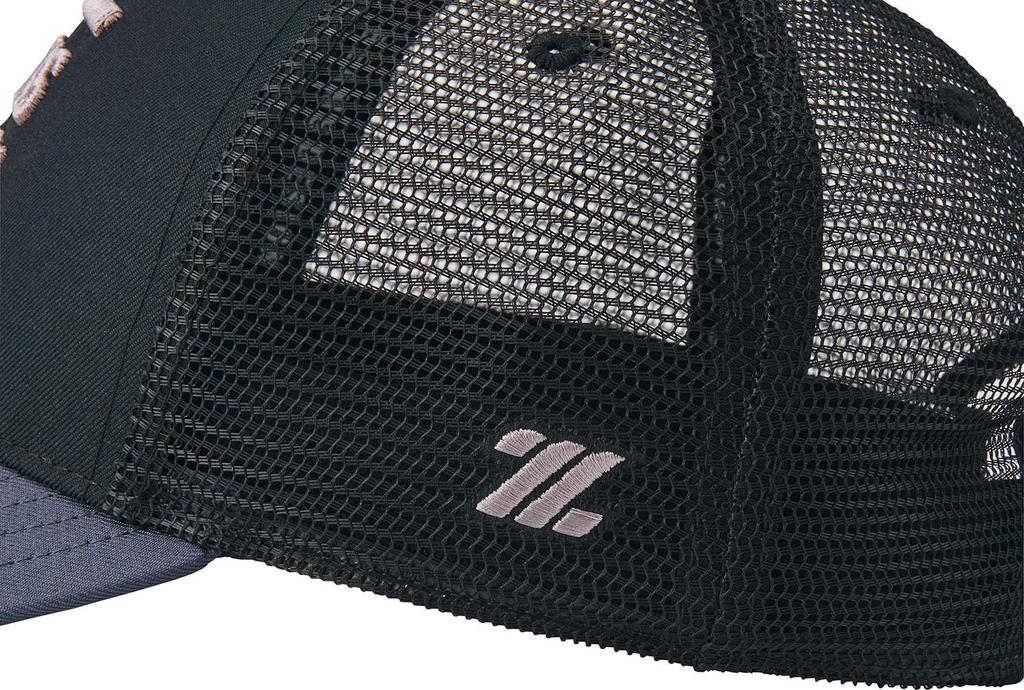 ZETT Baseball ZETT by BEAMS Free Size BH79506 Hat, DESIGN, Black/Gray (1915), (56-60cm),