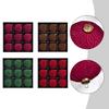 Elegante Samt-Weihnachtskugeln - 9er-Pack 8cm Hängende Ornamente Für Festliche Navidad Weihnachten Dekorationen Weihnachtsbedarf