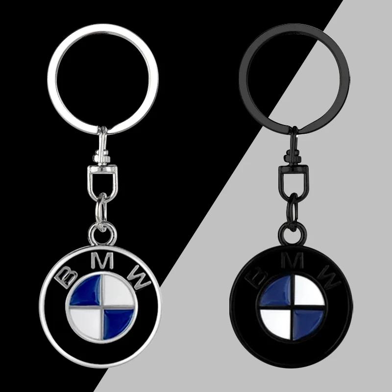 1Pcs 3D Metal Car Badge Keychain Zinc Alloy Keyrings Auto Accessories For BMW F15 F16 F18 E39 E46 E90 E36 E60 X3 X5 X6 M3 M4 M5 M6