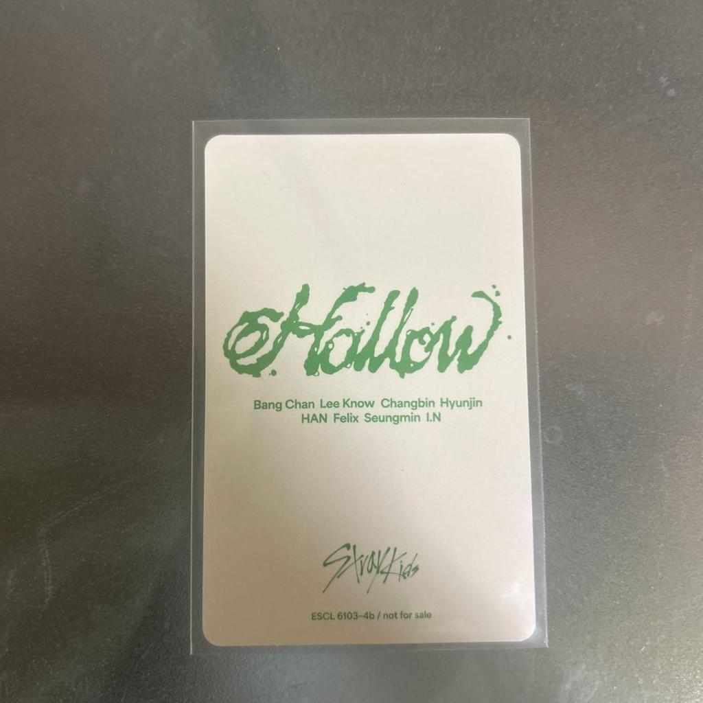 [GEBRAUCHT] Stray Kids Hollow Bonus Sammelkarte: Felix