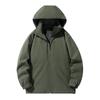 Men's Jacket Spring and Autumn Hooded Solid Color Thin Coat Fashion Casual Teen Light Jacket Men