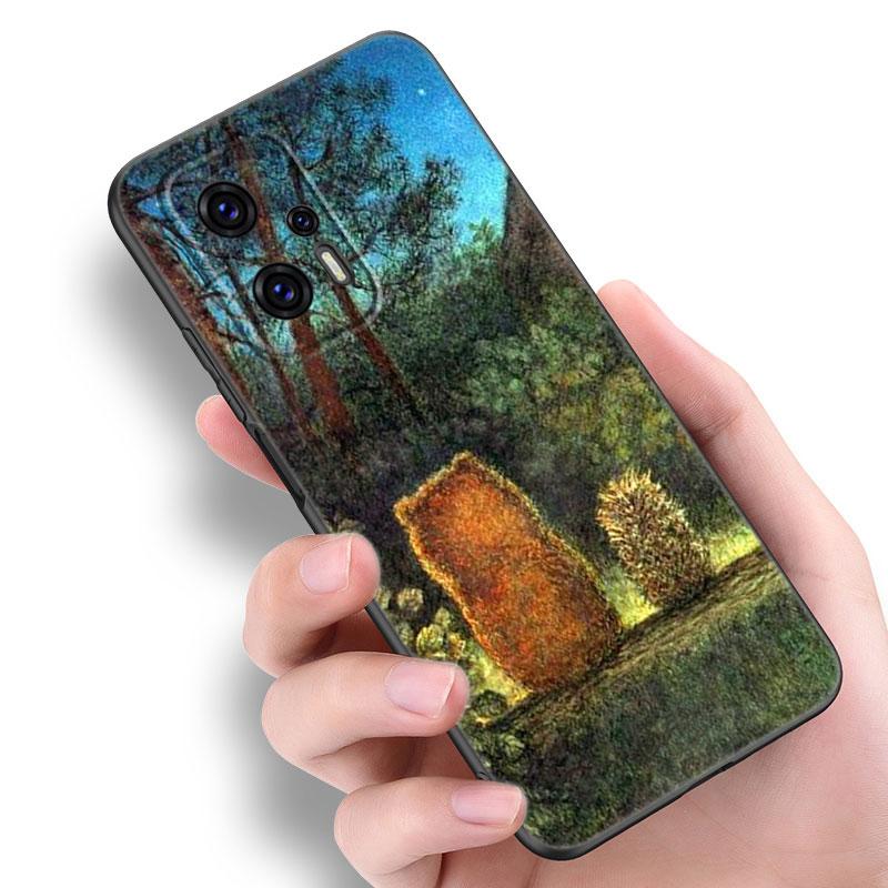 

Чехол для телефона «Ежик в тумане» для Xiaomi POCO F2 F3 M2 M3 M4 X3 X4 Pro NFC F4 GT 5G F1 X2 C3 C31 C40 M5S, мягкий черный чехол из ТПУ Xiaomi POCOphone F1