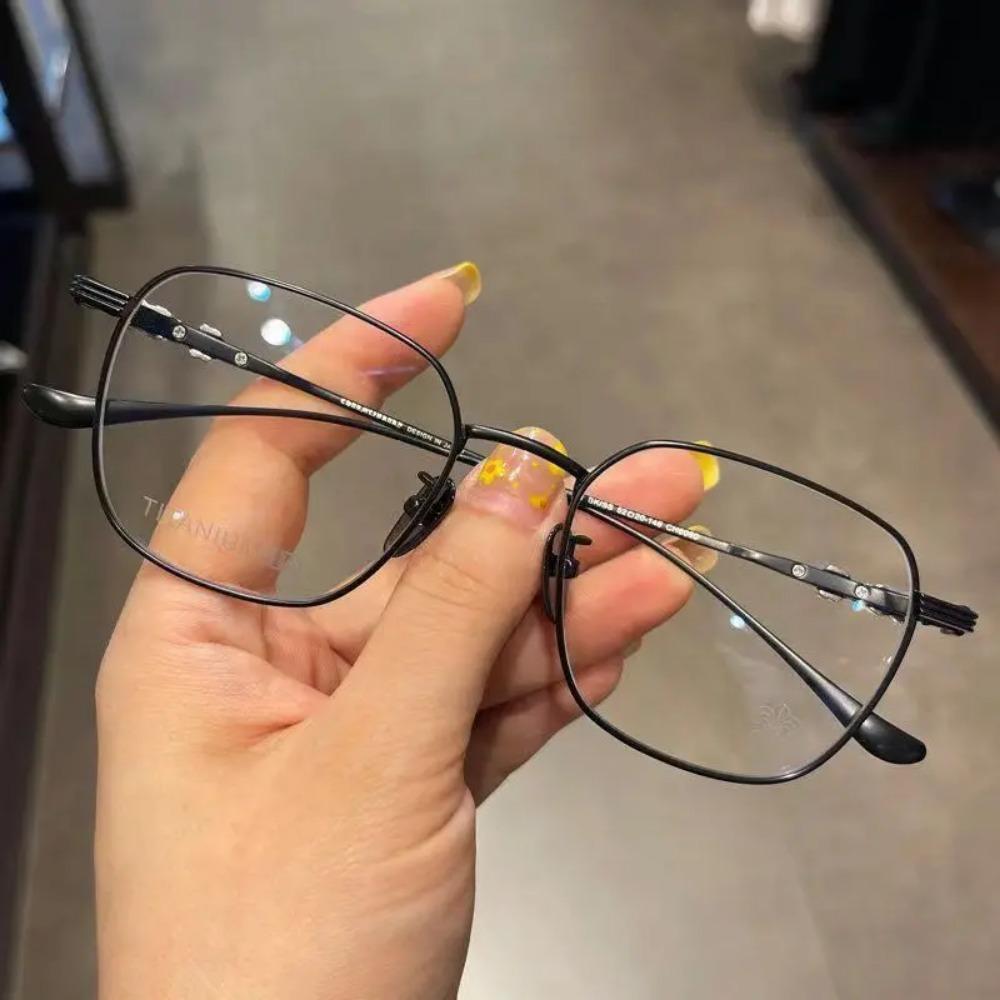 

0~ -4.0 Фотохромные очки для близорукости Сверхлегкие очки в металлической оправе Очки для близорукости с защитой от синего света Прозрачные очки Большая оправа 0 чёрный