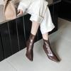 2025 Autumn New Pointed Thin Heel High Heel Temperament French Fashion Sexy Beautiful Women Short Boots