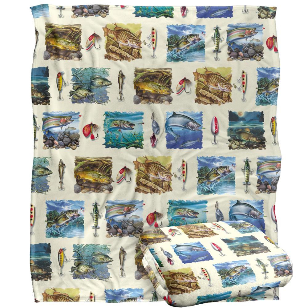 JQ Licensing Silky Fish Supersoft Blanket