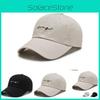 Embroidery Baseball Alphabet Hat Breathable Peaked Caps Outdoor Fashion Hats