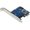 Fast Speed PCIExpress To MSATA SATA3.0 Adapter Card for Desktop Computers Universal Compatibility
