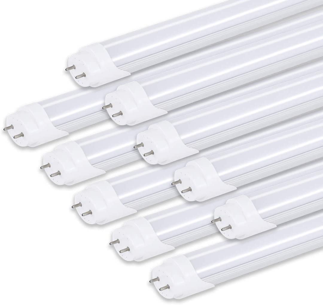 

20W LED Fluorescent Light Bulb, Straight Tube, 20W LED, 9W, 58cm, Warm White, 2700K-3000K, No Glow-Type Installation Required, 20W G13, Lighting,