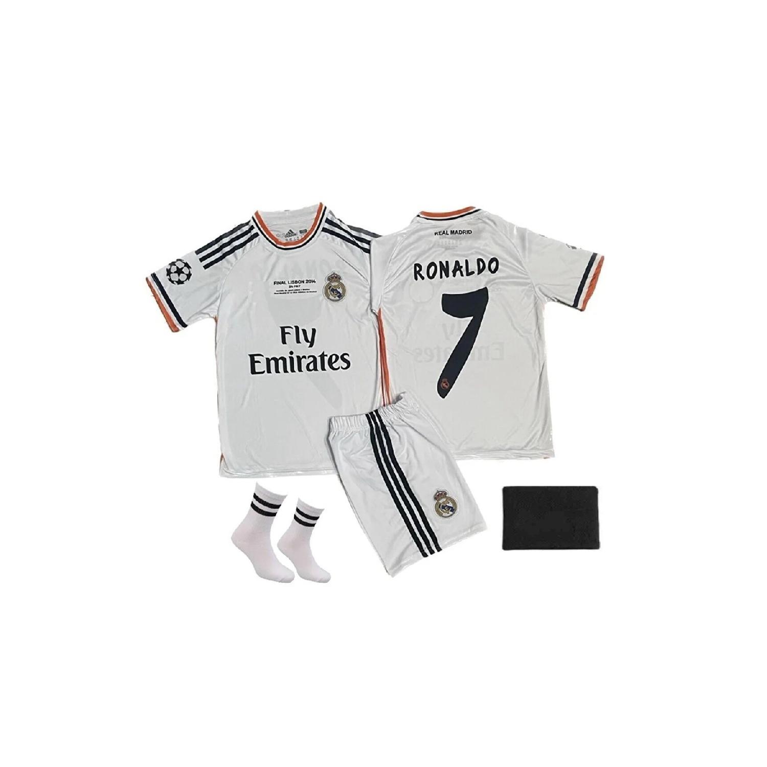

Комплект из 4 детских футболок Realmadrid Final Ronaldo Football 2014, Лиссабон