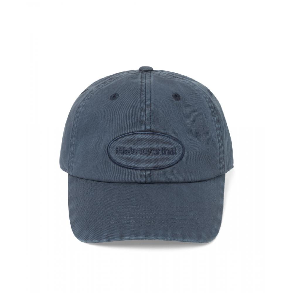 Thisisneverthat OvErdyEd E T Logo Cap dusTy bluE
