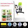 Rotary Wine Bottle Cutting Machine Desktop Electric Glass Ceramic Bottle Cutter Multifunctional Cutting And Drilling Tool