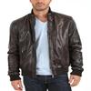 NOORA Men's Real Leather Jacket ST066