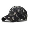 Hat Fashionable Lace Embroidered Flower Baseball Hat Material Cotton