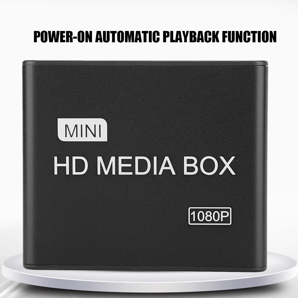 K8 1080P Mini Network Video Player HDMI HD Output Decoder Hard Disk Player