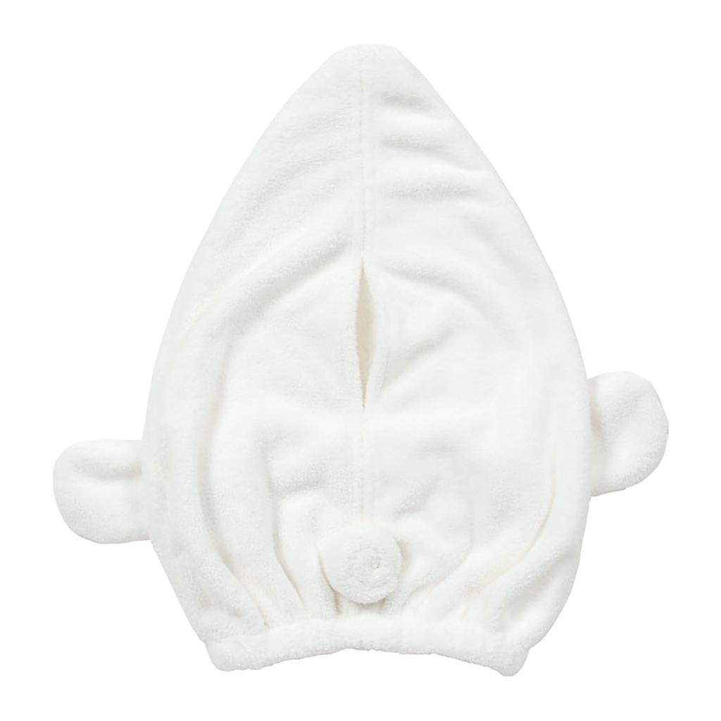 Sanrio Cap Towel Cinnamoroll Nylon and Polyester Adult Free Size 067598 Face-Shaped - Body 85% Polyester, 15% Ribbon, Face, Filling 100%