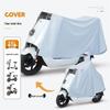 Women's Electric Car Rain Cover - Long, Full Body, Storm-Proof, One-Piece Thickened and Enlarged Poncho.