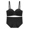 Thin breathable underwear women's small breasts gather and show large adjustment type flat chest special non-slip strapless half cup bra cover