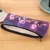 Kpop Demon Hunter Saja Lovely Student Large Capacity Stationery Bag Pu Single Layer Storage Bag Student School Zipper Stationery