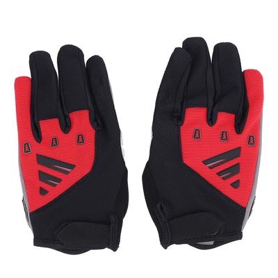 1 Pair Cycling Gloves Anti Slip Shock Absorbing Lightweight Full Finger Touchscreen Riding Gloves