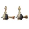 2Pcs M10 Tie Rod End Kit Ball Joint Steel Alloy High Torsion Proof Anti Dust Rubber for 50cc 110cc 150cc 200cc 250cc